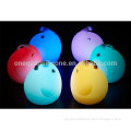 Lovely elephant shape silicone LED Nightlight
